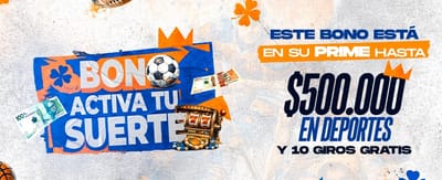 Bono de Bienvenida 100% Match promotion